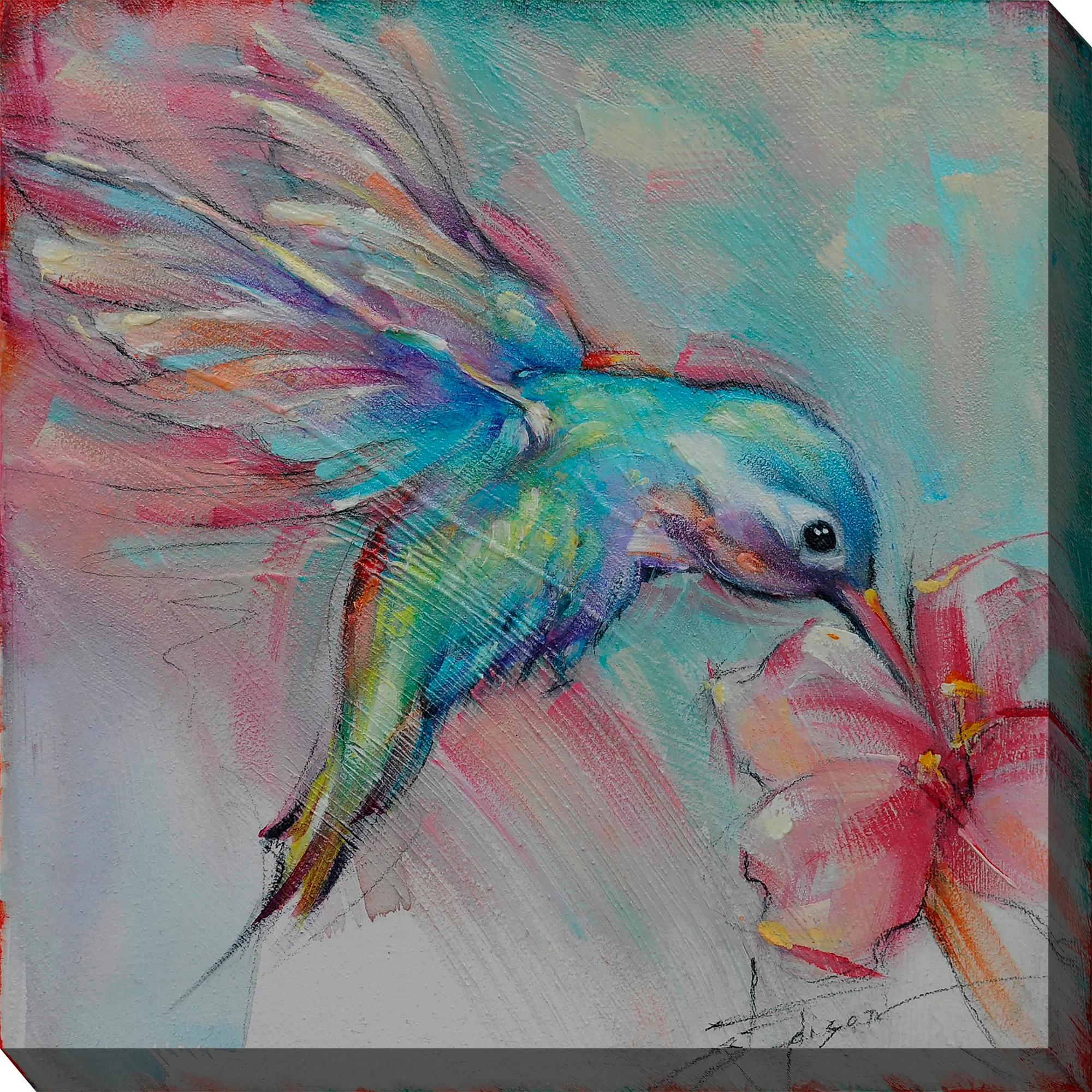 All a Flutter (Outdoor Canvas)