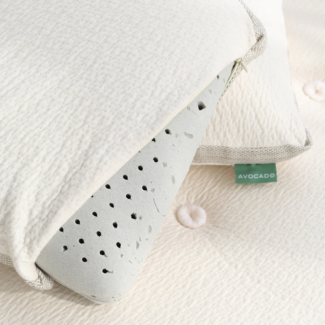 Avocado Molded Latex Pillow - Image 2