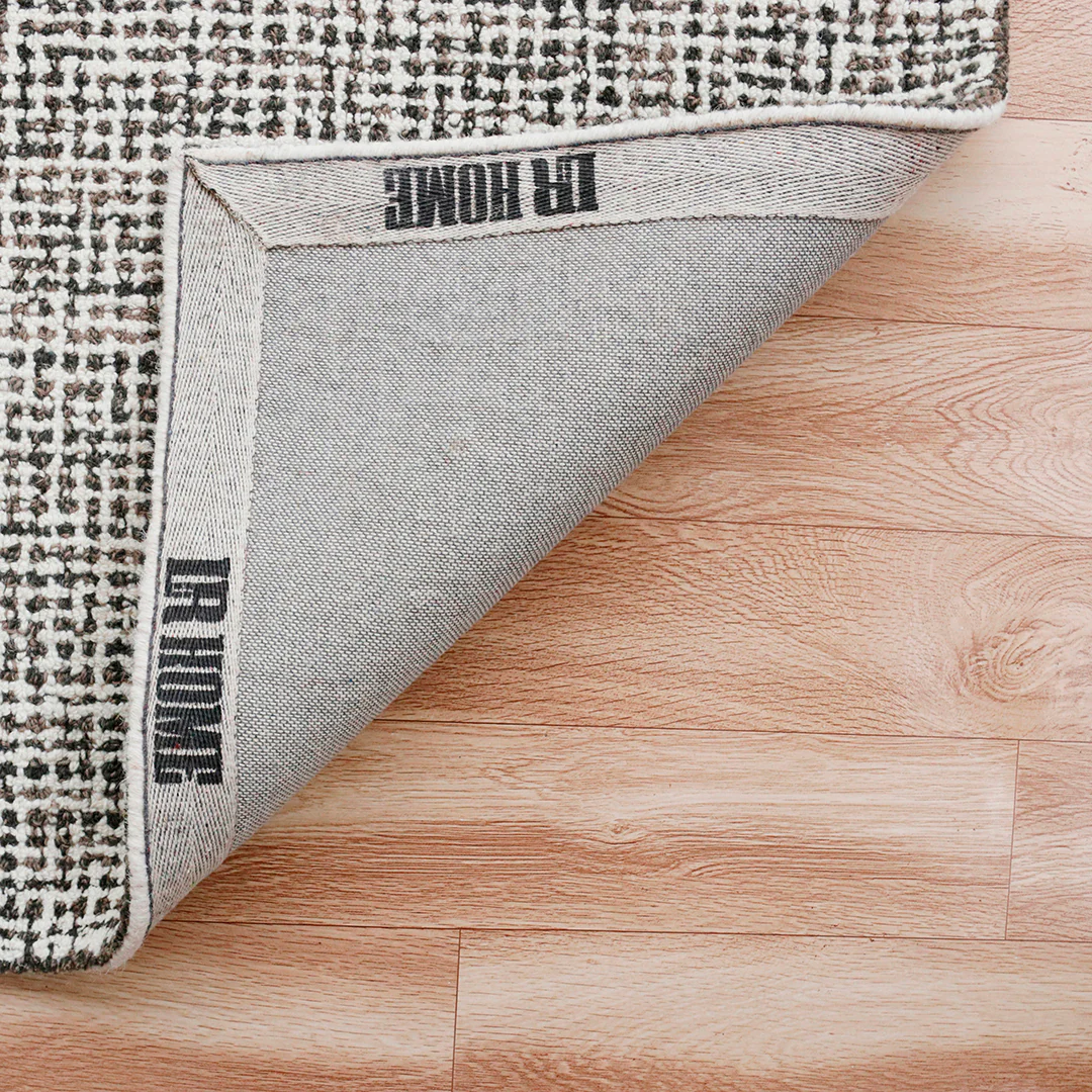 Criss Cross Gray Rug - Image 4