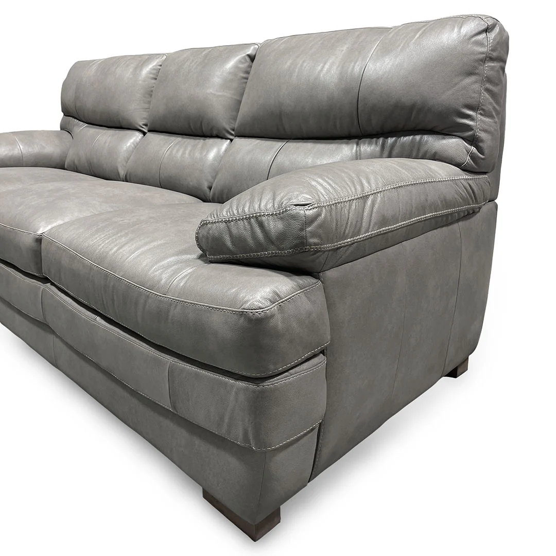 Denver Leather Sofa - Image 7