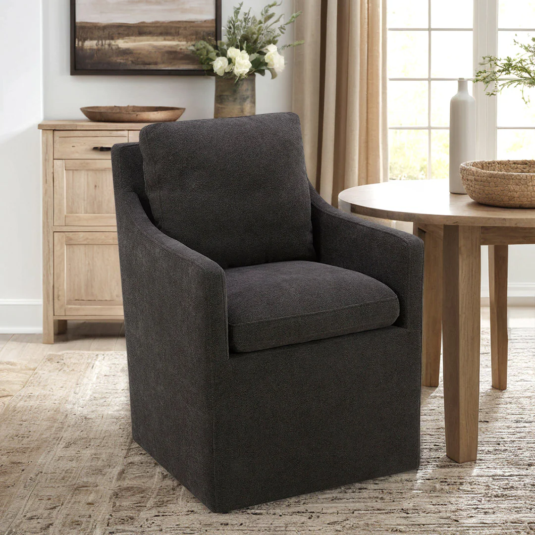 Elite Upholstered Dining Arm Chair - Image 11