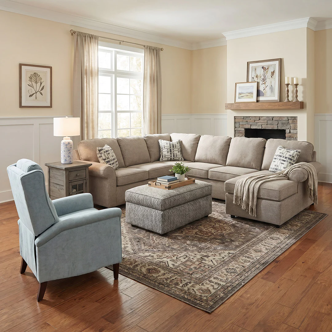 Holland Press Back Recliner - Image 2