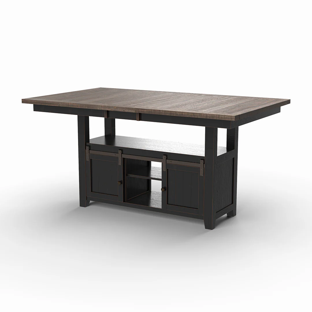 Madison County High-Low Table - Black - Image 5