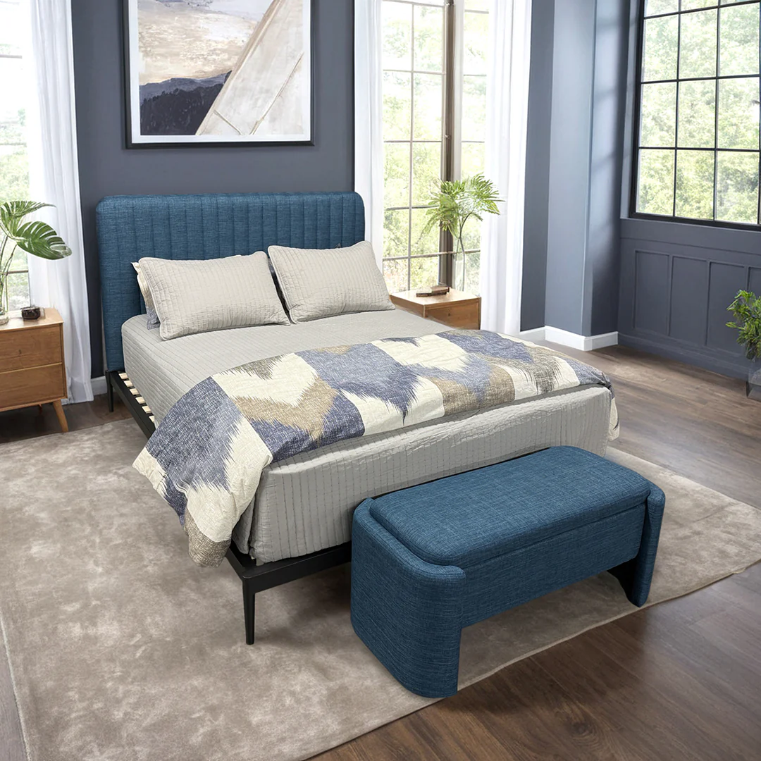 Mira Upholstered Bed - Image 8