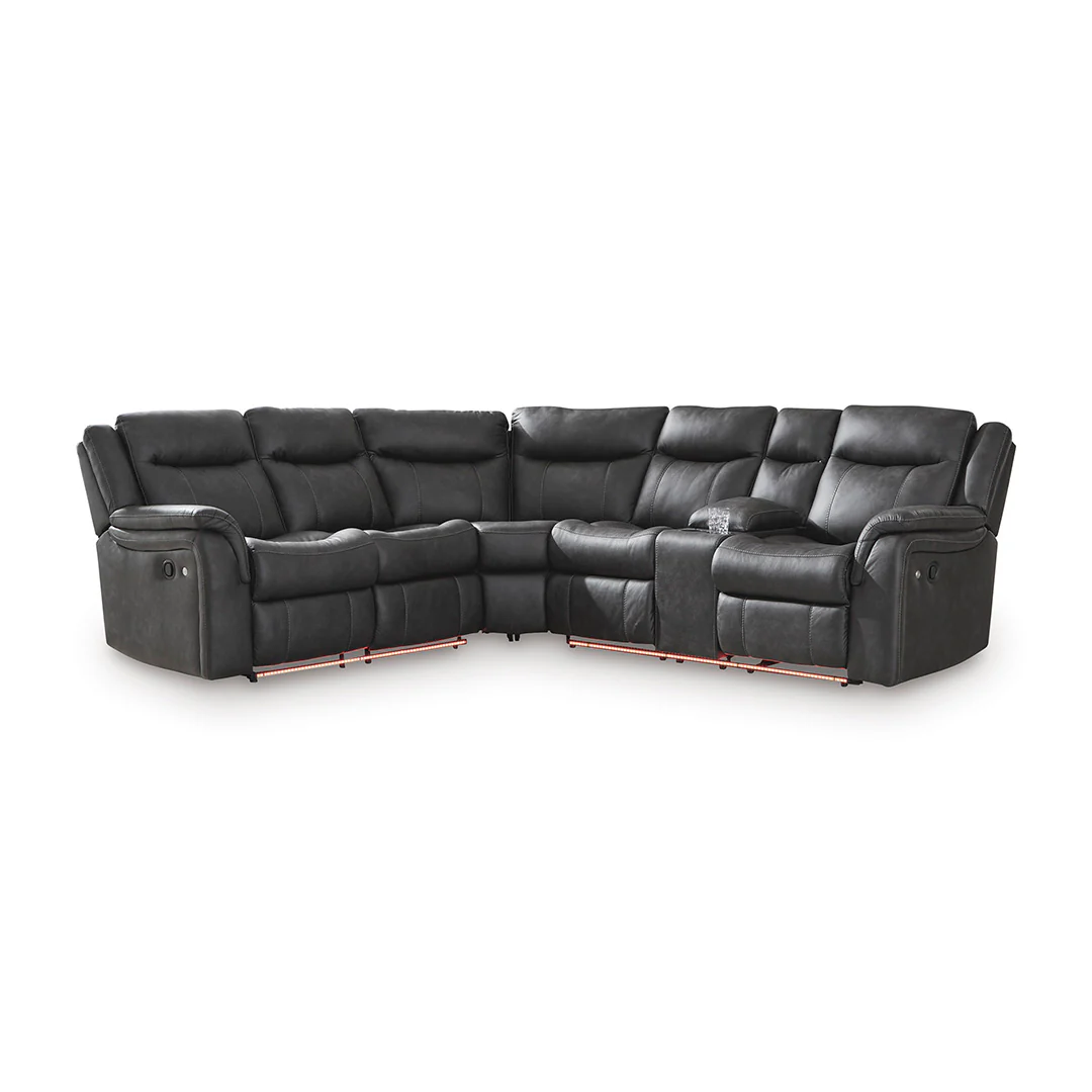 Perarrygin Reclining Sectional (2pc) - Image 4