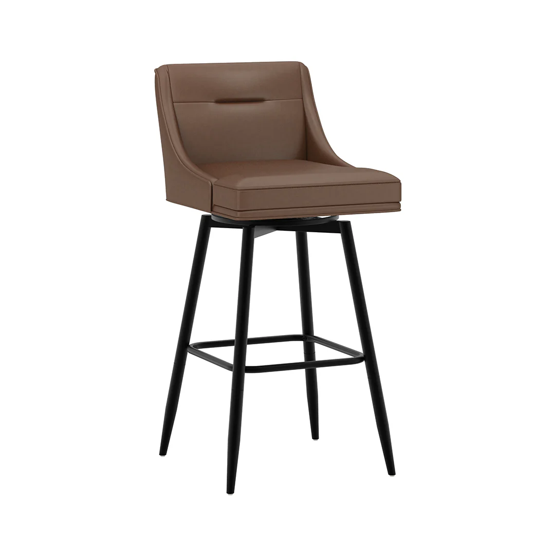 Tapered Bar Stool - Brown - Image 10